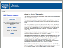 Tablet Screenshot of gbseniors.com